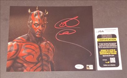 🔥Ray Park Signed Autographed 8x10 Darth Maul Star Wars JSA COA 🔥