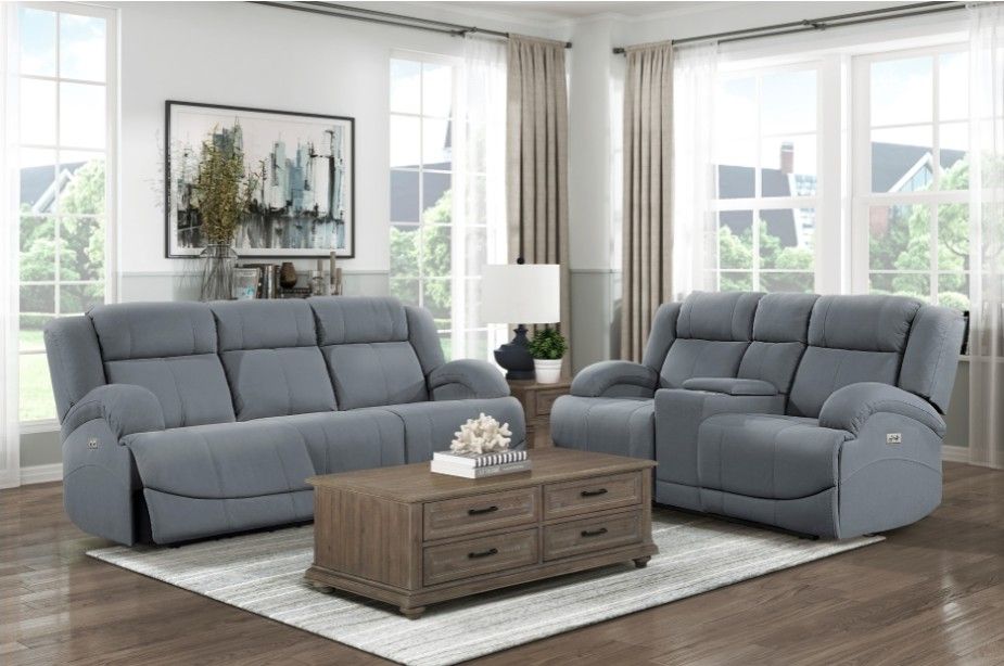 Power Reclining Sofa And Loveseat