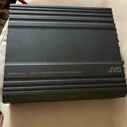 JVC 500 Watts Max Amplifier