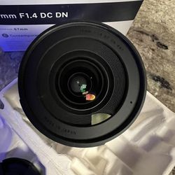 Sigma Camera Lens EF—M Type Mount Brand New In Box 