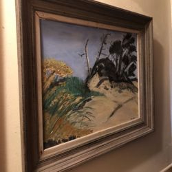 Medium Sized American Painting 