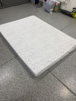 Viscosoft 4 in memory foam mattress topper - full
