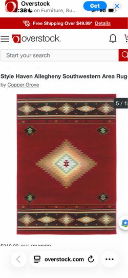 Allegheny 9x12 rug brand new