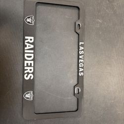 Las Vegas Raiders License Plate Frame 