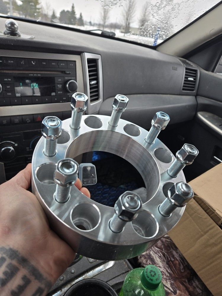 2 Inch 8x6.5 Wheel Spacers