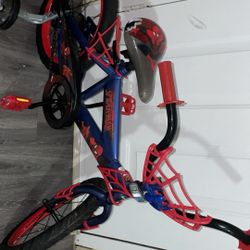Kids Spider-Man Bike