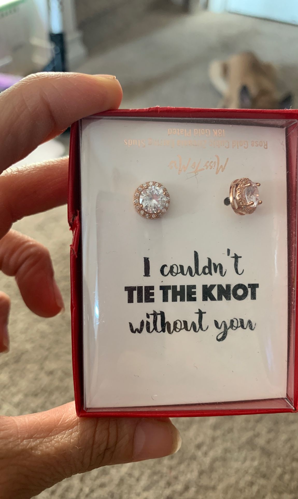 18k gold plated earrings