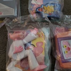 Pink Panther 2 Burger King Kids Club Toys, Complete Set Lot Of 8