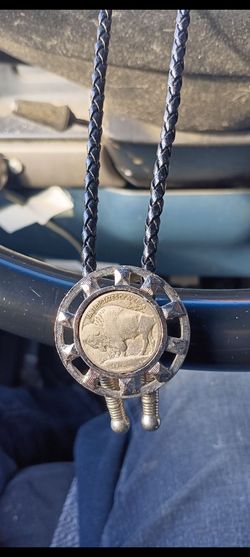 Buffalo nickel necklace