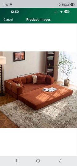Brand new convertible sofa bed