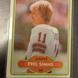 Phil Simms Rookie