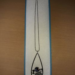 Touchstone Crystal Inside Scoop Pendant