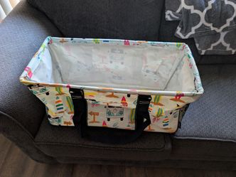 Beach Tote: big picnic style basket