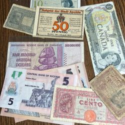 RANDOM FOREIGN CURRENCY LOT!! 🔥💯