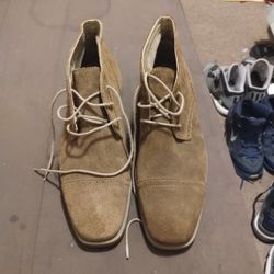 Men's Calvin Klein Suede Boots.