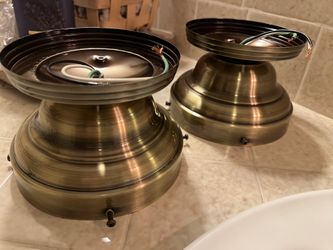 Antique Bronze Flush Mount