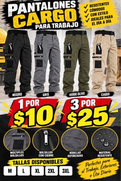 Men's Tactical Cargo Work Pants