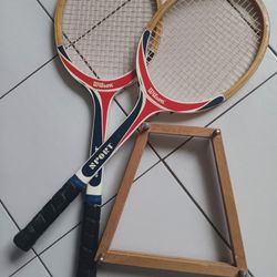 Wilson Tennis Rackets plus Holder