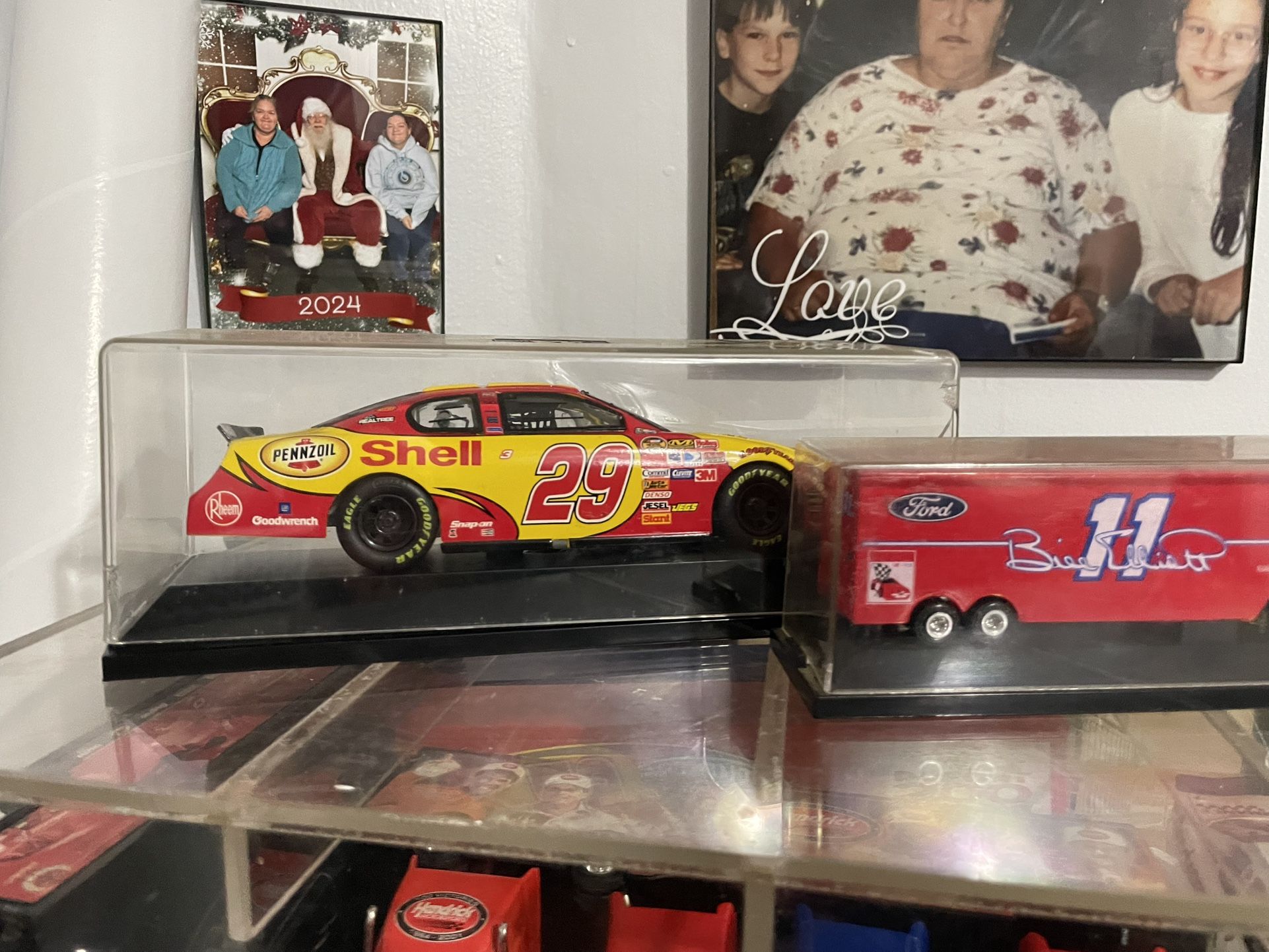 NASCAR diecast cars