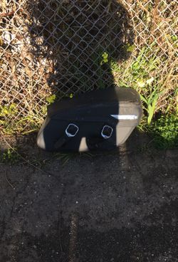 2004 Harley-Davidson roadking leather bags