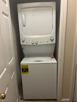 GE Stackable washer & dryer