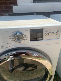 Bosch washer and dryer