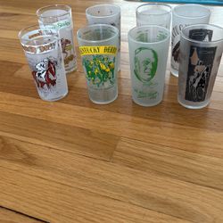 LOT OF KENTUCKY DERBY VINTAGE  GLASSES 