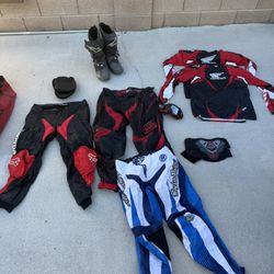 Motocross Gear. Mixed Brands