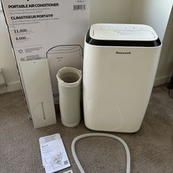 Honeywell 11,000 BTU Portable Air Conditioner, Fan, and Dehumidifier - White, HM2CESAWK8