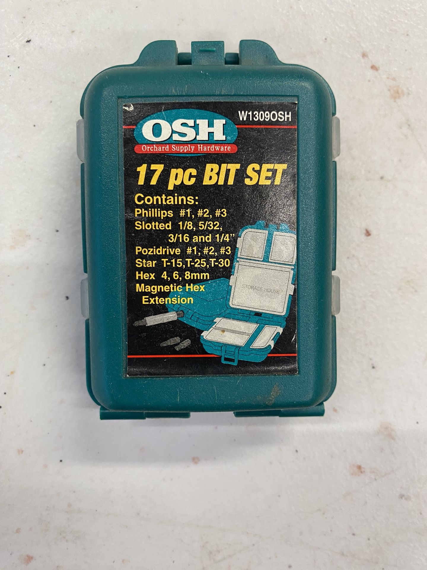 OSH 17 Piece Drill Bit Set