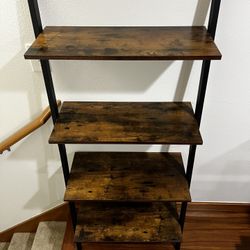 Rustic Ladder Shelf - Need Gone asap