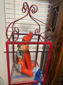 Talavera Orange Coyote