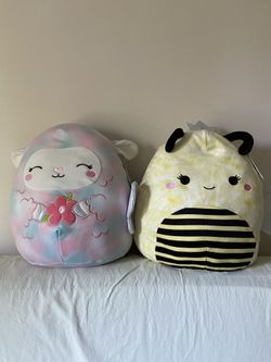 Squishmallows (12”) - Lula the Lamb & Sunny the Bee