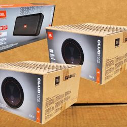 JBL Club Series Bass System 12" Subwoofers 2-Ohm 4-Ohm Mono Sub Amplifier 2400 Watt Package 🚨 Payment Options Available 🚨 No Credit Needed 🚨 