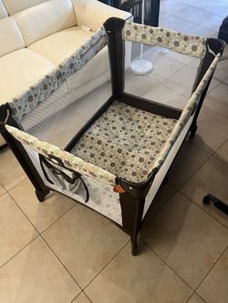 Graco Pack and Play Portable Playard, Push Button Compact Fold, Carnival