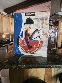 Wooden Rocking Horse NUTCRACKER