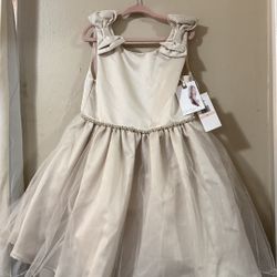 Girl Gold Dress 