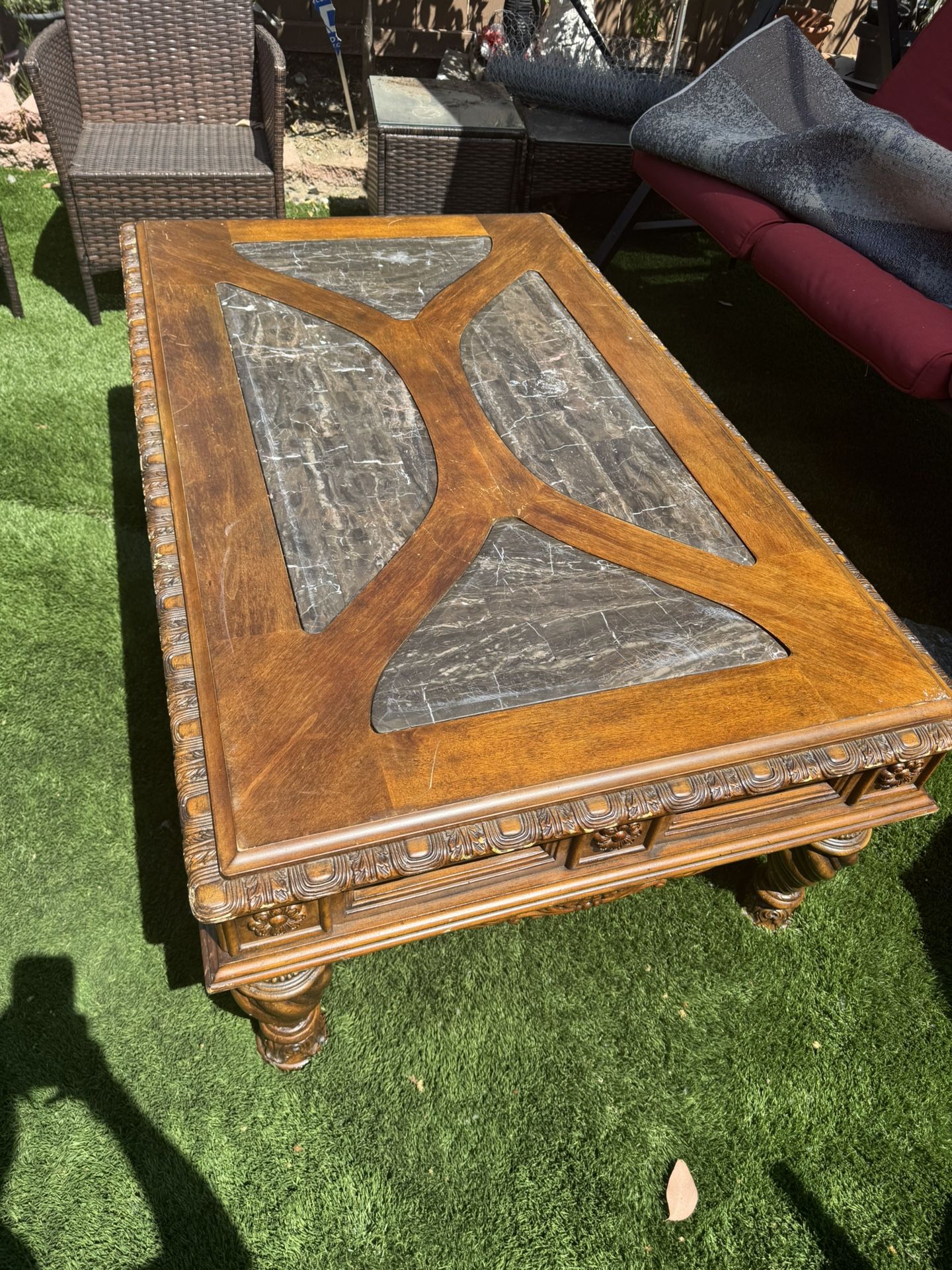 Coffee Table & 2 End Tables for $300