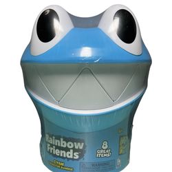 New Rainbow Friends Cyan Coin Bank Collector Bundle w/Surprises