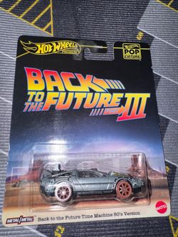 Hot Wheels Premium Pop Culture Back To The Future Part 3 Time Machine 1955 C4