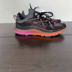 Adidas 4D Fusio Primeknit Black Orange Pink Mens 7 / Womens 8.5 FZ2414 $200 MSRP
