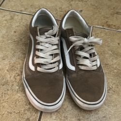 Vans brown Size 8 Only Take Apple Pay‼️