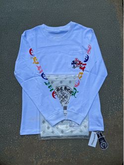 Rainbow Colored Chrome Heart Longsleeve