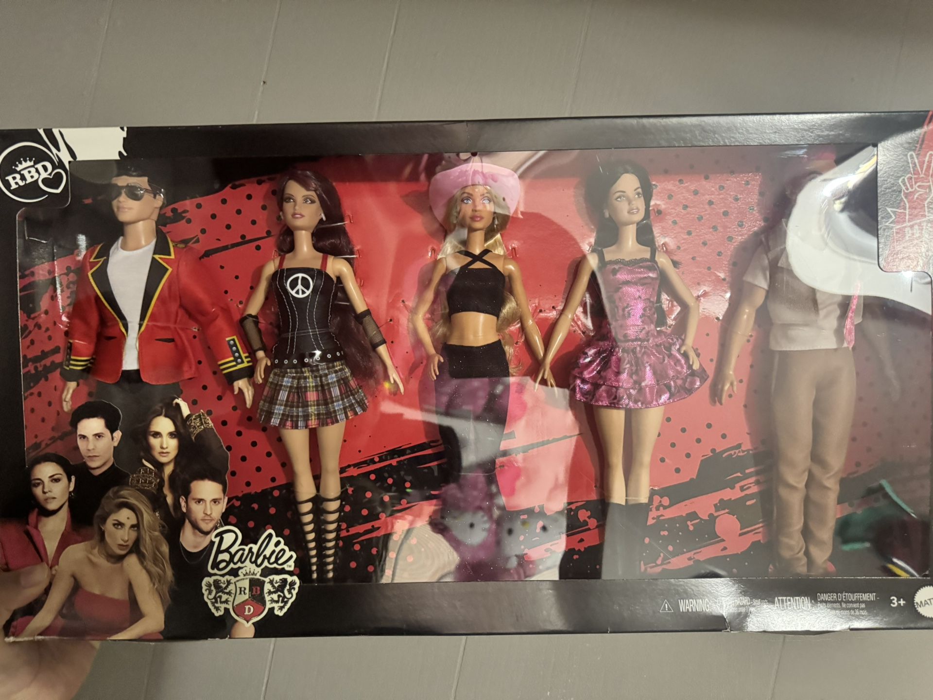 REBELDE RBD FASHION DOLLS