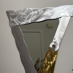 Art Deco Triangle Mirror