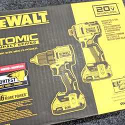 20V Max DeWalt ATOMIC Brushless Combo Kit 