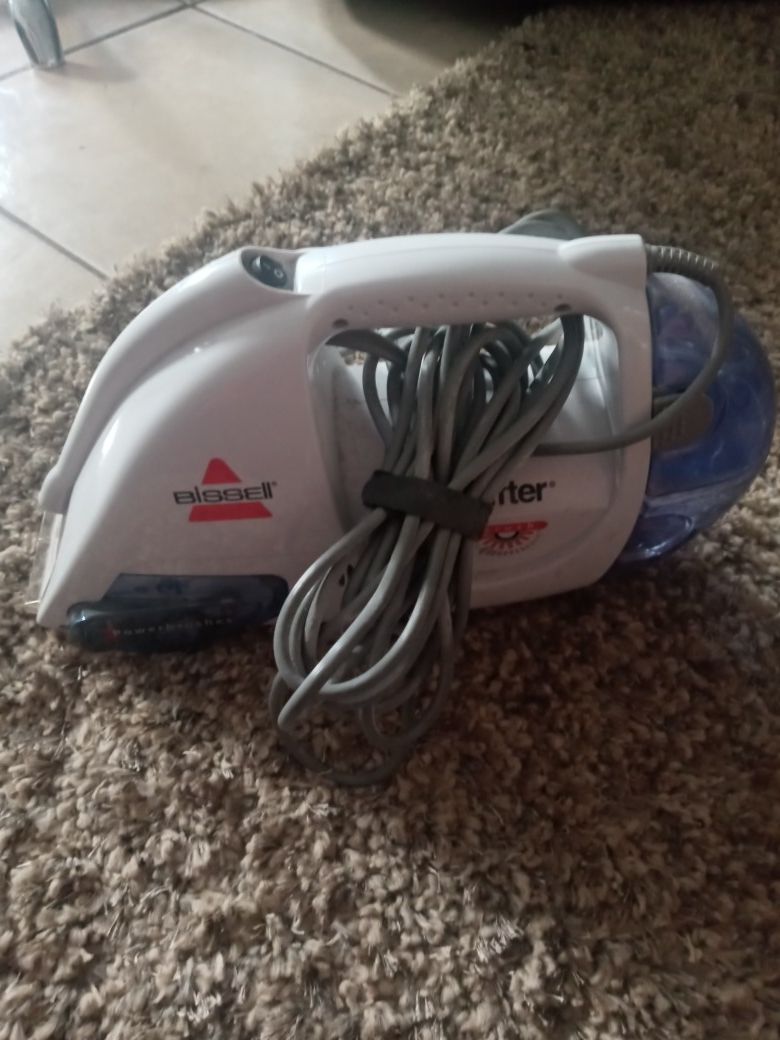 Bissell spot lifter and a hoover steam cleaner