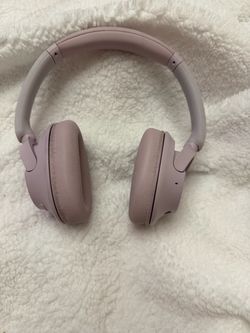 Sony pink headphones
