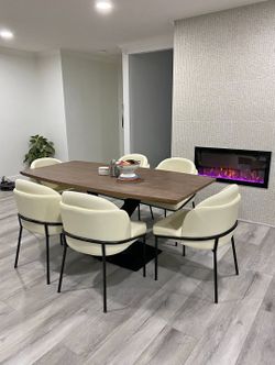 MODERN SOPHISTICATED DINING ROOM SET BRAND NEW SAME DAY DELIVERY 