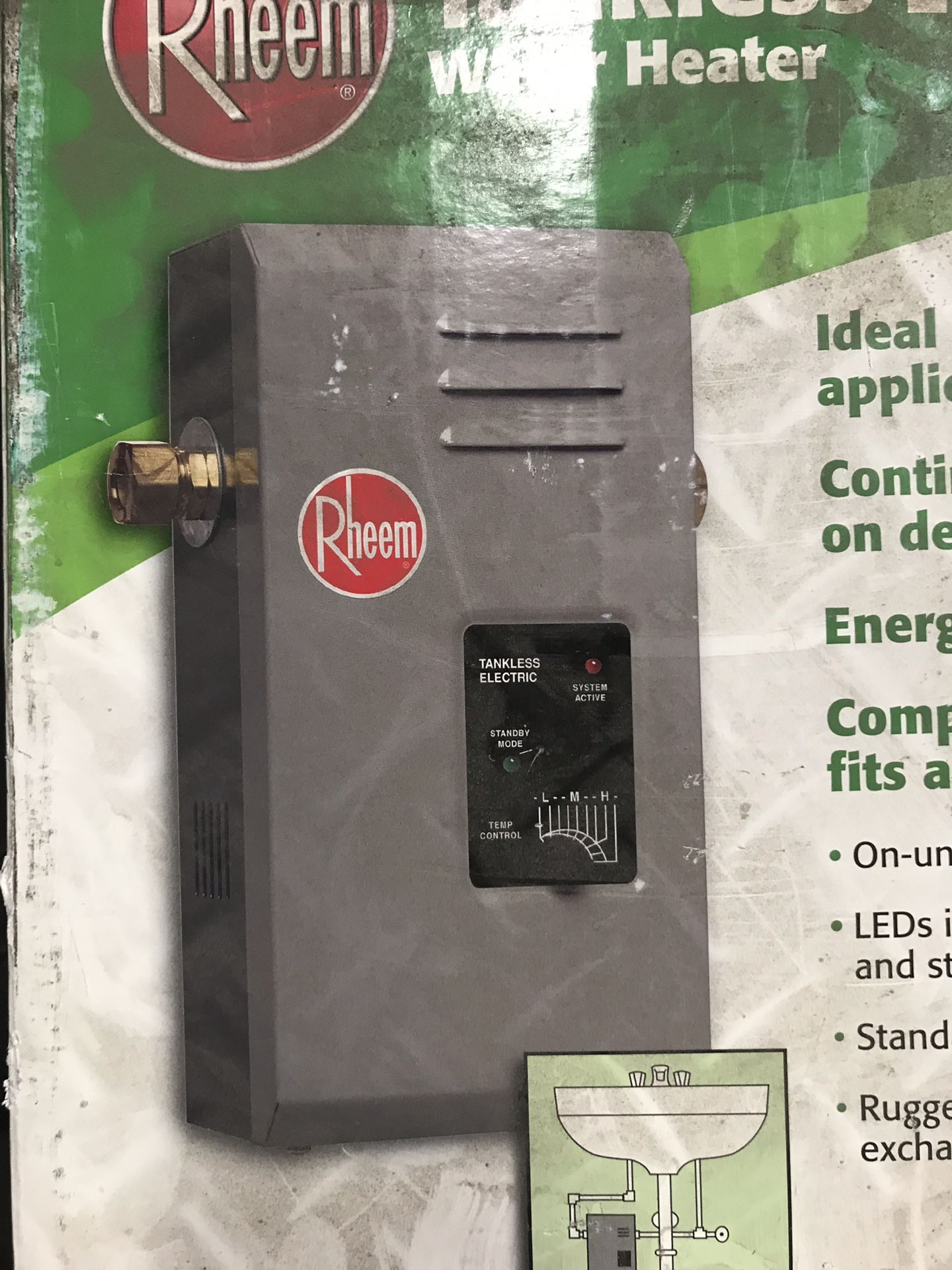 Tankless water heater